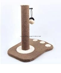 Foot Design Cat Tree Sisal Column Wear-Resistant Pet Activity Center Provide Rest Play Cat Tree Tower Easy to Install Esg12424